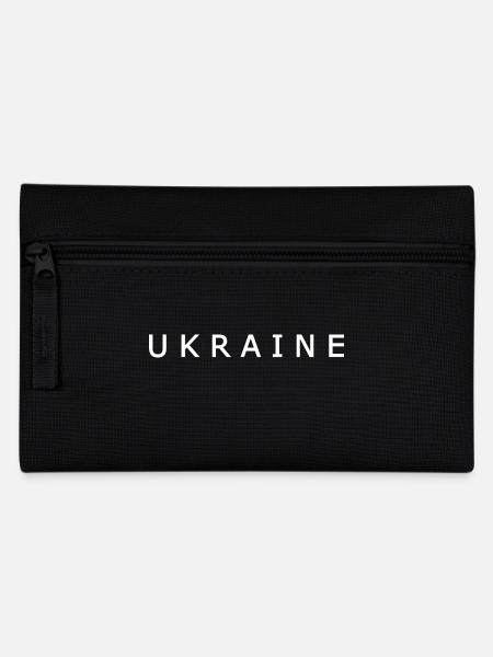 Ukraine - Federtasche - Schwarz