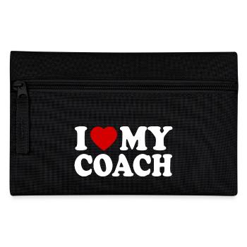 I love my coach - Pencil Case - black - Front