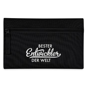 Bester Entwickler der Welt - Federtasche - Schwarz - Vorne