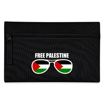 Free palestine - Pencil Case - black - Front