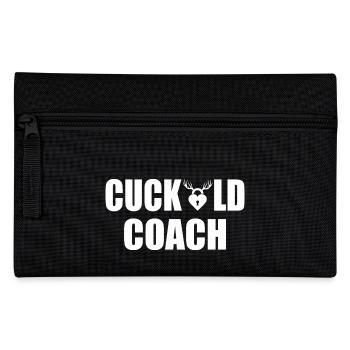 Cuckold coach - Federtasche - Schwarz - Vorne