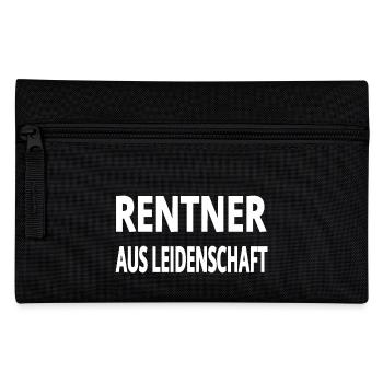 Rentner - Federtasche - Schwarz - Vorne