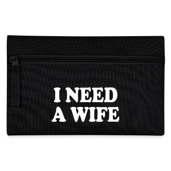 I need a wife - Trousse - noir - Devant