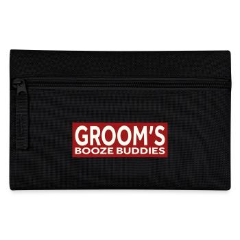 LES COPAINS D’ALCOOL DU MARIÉ - Trousse - noir - Devant