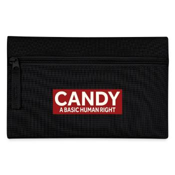 LES BONBONS - UN DROIT HUMAIN FONDAMENTAL - Trousse - noir - Devant