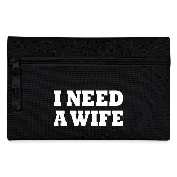 I need a wife - Trousse - noir - Devant
