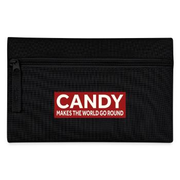 LES BONBONS FONT TOURNER LE MONDE - Trousse - noir - Devant