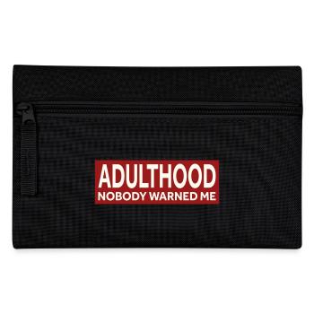 ÂGE ADULTE - PERSONNE NE M’A PRÉVENU - Trousse - noir - Devant