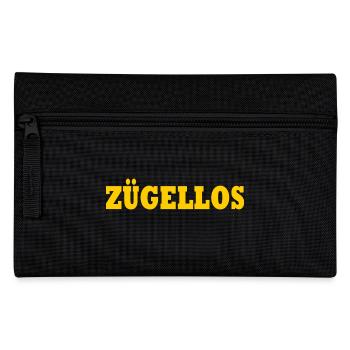 zügellos - Federtasche - Schwarz - Vorne