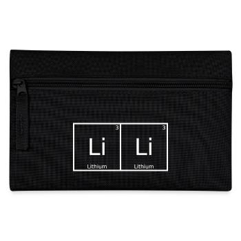 Lili Nom Prénom Chimie Tableau périodique Eléments - Trousse - noir - Devant