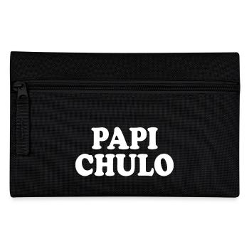 Papi chulo - Pencil Case - black - Front