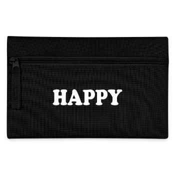 Happy - Federtasche - Schwarz - Vorne