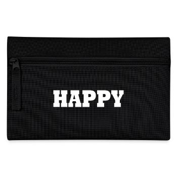 Happy - Federtasche - Schwarz - Vorne