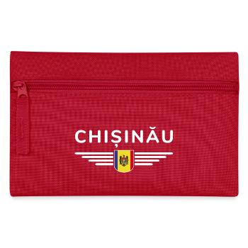 T-shirt Chișinău – L’amour de la capitale - Trousse - rouge - Devant