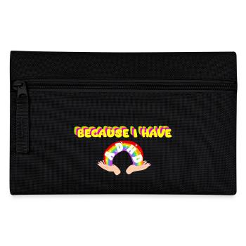 Neurodivergent Queen - Pencil Case - black - Front