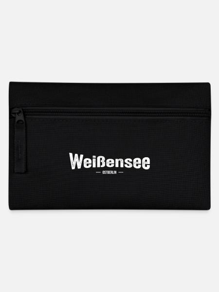 Weissensee Ostberlin - Federtasche - Schwarz