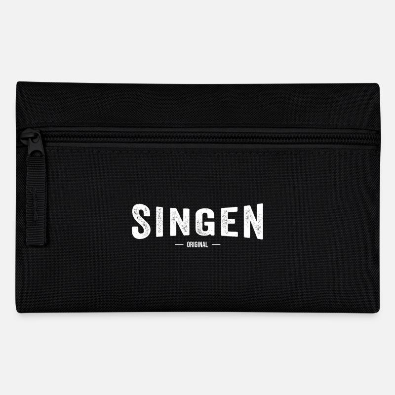 Singen Original - Federtasche - Schwarz
