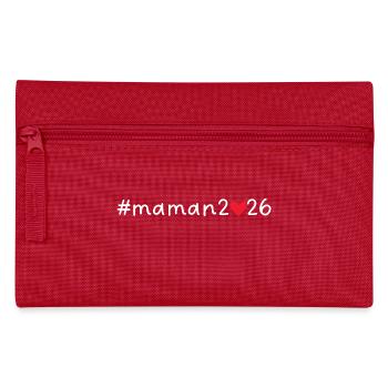 Mama 2026 - Federtasche - Rot - Vorne
