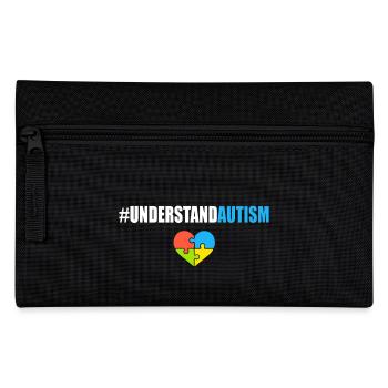 Understand Autism Hashtag - Pencil Case - black - Front
