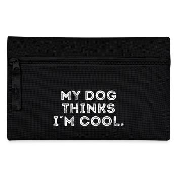Gift Saying Pets Dog Dog Love Retro - Pencil Case - black - Front