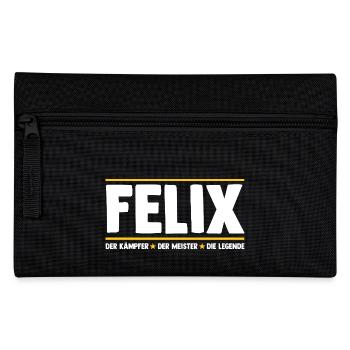 Felix - Pencil Case - black - Front