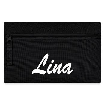Lina - Federtasche - Schwarz - Vorne