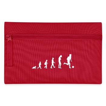 Development into a footballer - Pencil Case - red - Front