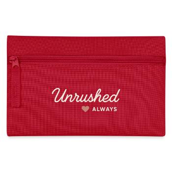 Calm is rebellion. Soft Life Self Care - Pencil Case - red - Front