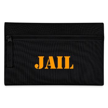 County Jail - Gefängnis - Knast - Gefangener - Federtasche - Schwarz - Vorne