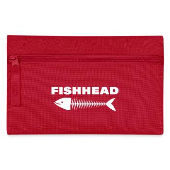FISHHEAD2 - Federtasche - Rot - Vorne