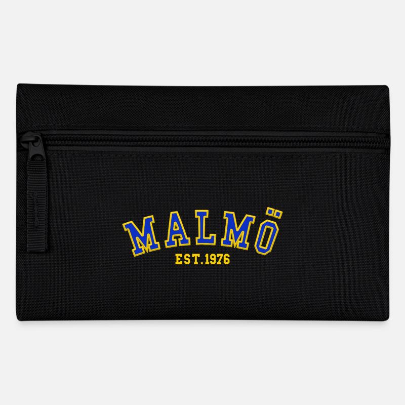 Malmö Est. 1976 - Pencil Case - black