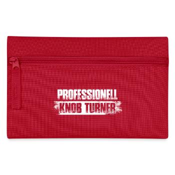 Knob Turner Sound Engineer Sound Engineer - Pencil Case - red - Front