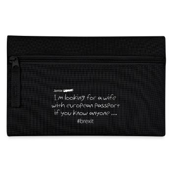 brexit-husband - Trousse - noir - Devant