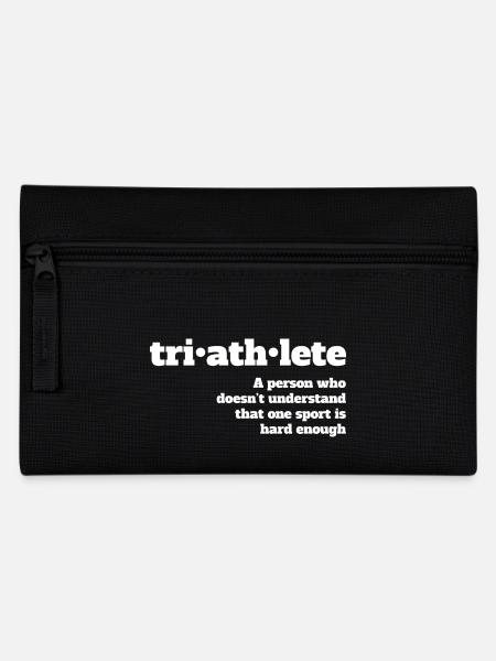 Triathlètes - Pas assez dur - Trousse - noir