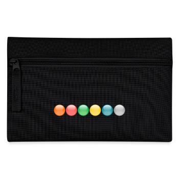 boules colorées - Trousse - noir - Devant