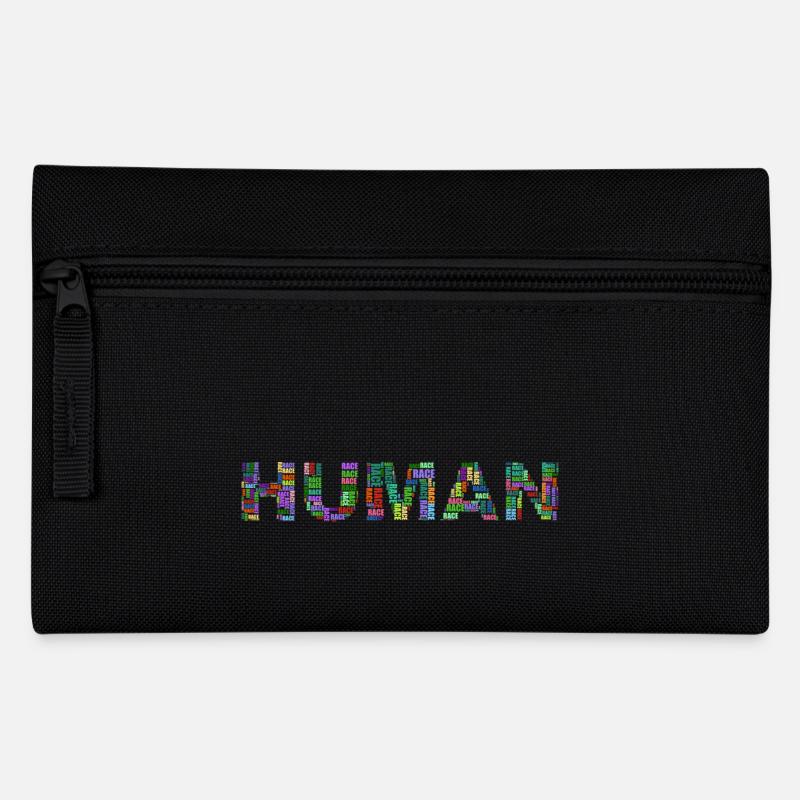 Human Human Race - Pencil Case - black