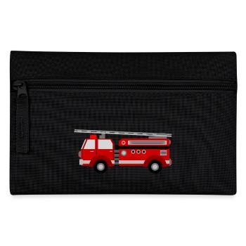 Fire Department Firefighter Firefighter Firetruck Fire - Pencil Case - black - Front
