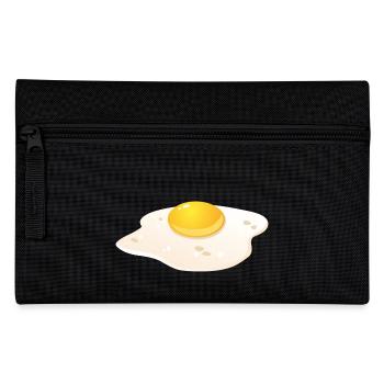 Spiegelei Frühstück - Federtasche - Schwarz - Vorne