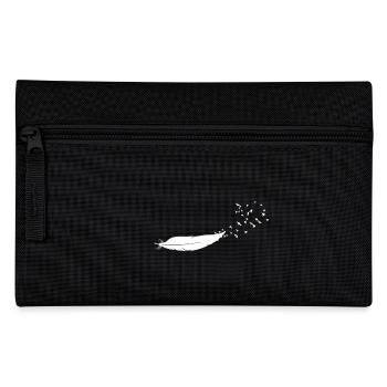 Vögel Freiheit weiß - Federtasche - Schwarz - Vorne