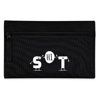 Shit - Shit Friends - Pencil Case - black - Front