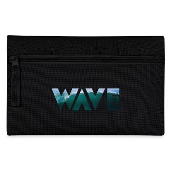Wave - Welle - Federtasche - Schwarz - Vorne