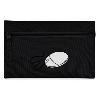 Computer mouse - Federtasche - Schwarz - Vorne
