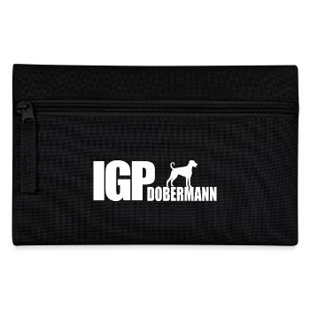 IGP DOBERMANN Wilsigns Hunde Hundesport Geschenk - Federtasche - Schwarz - Vorne