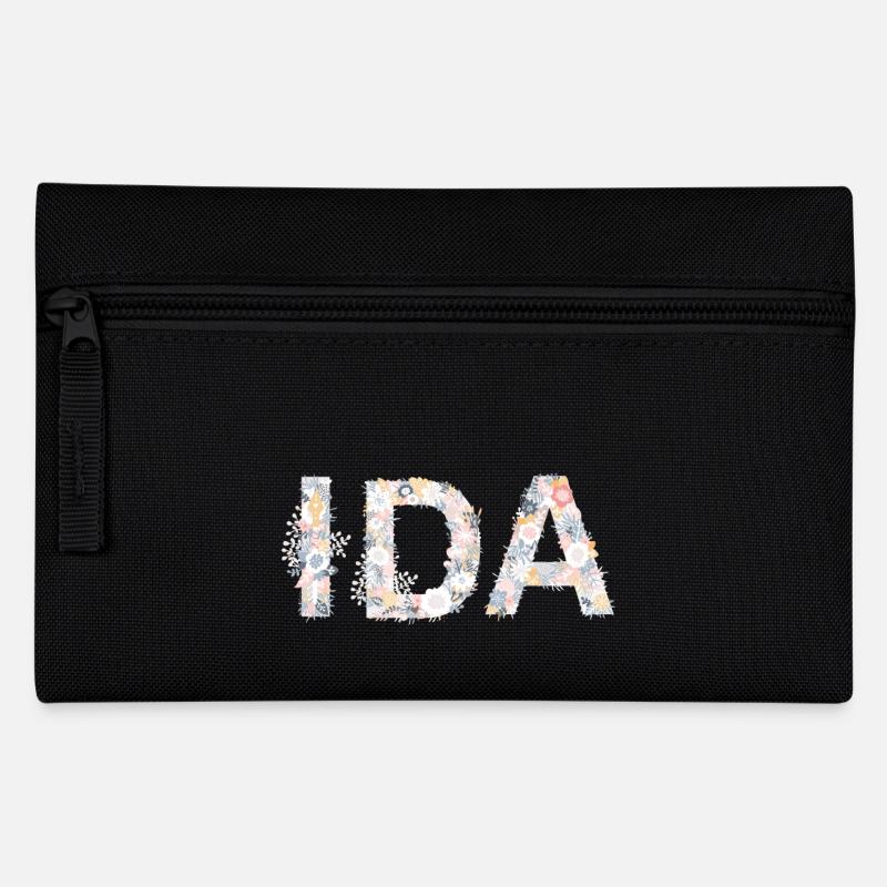 ida - Federtasche - Schwarz
