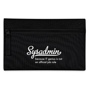 Administrateur système - Trousse - noir - Devant