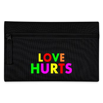 Love hurts - Pencil Case - black - Front