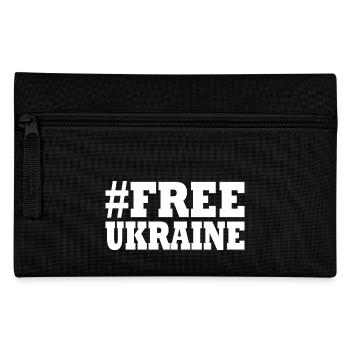 Free ukraine - Pencil Case - black - Front
