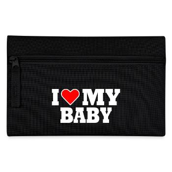 I love my baby - Pencil Case - black - Front