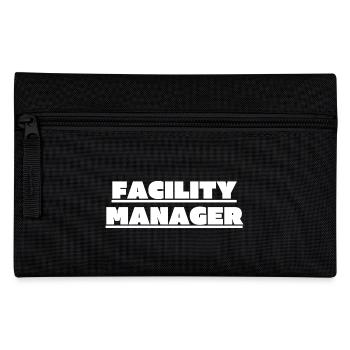 Facility Manager In-house technician Caretaker - Pencil Case - black - Front