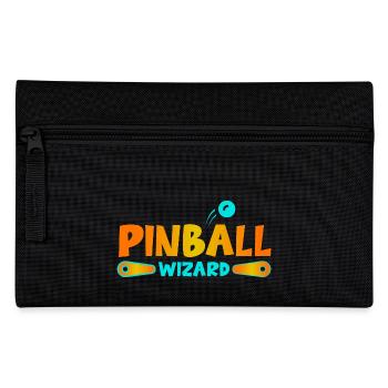 Flipper spielen Flipperautomat Pinball Wizard - Trousse - noir - Devant